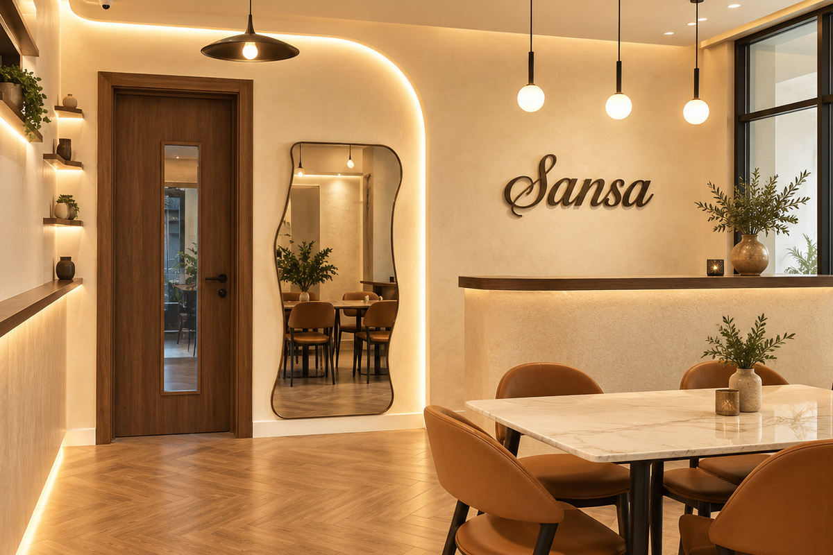 In-house café and lounge